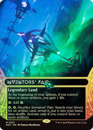 Inventors' Fair (Borderless Foil) #0021 L M [EOE] [EOS]