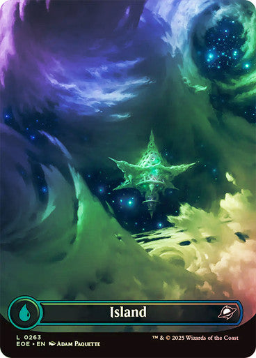 Island (Borderless Foil) #0263 L C [EOE]