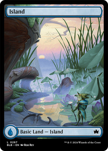 Island (Summer) (Full Art) #0267 L C [BLB]