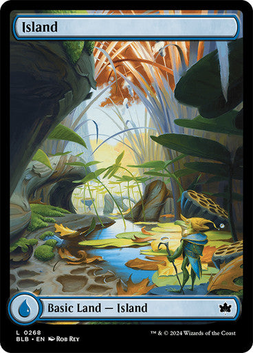 Island (Autumn) (Full Art) #0268 L C [BLB]