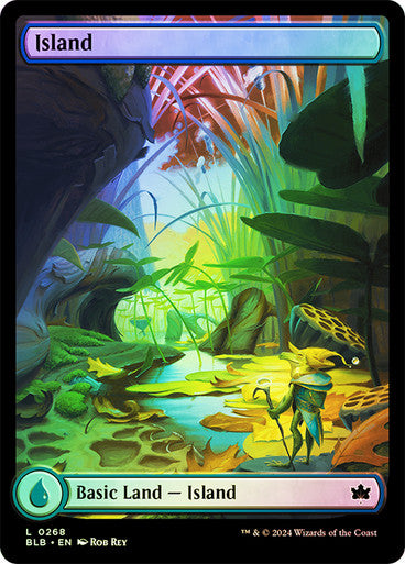 Island (Autumn) (Full Art Foil) #0268 L C [BLB]