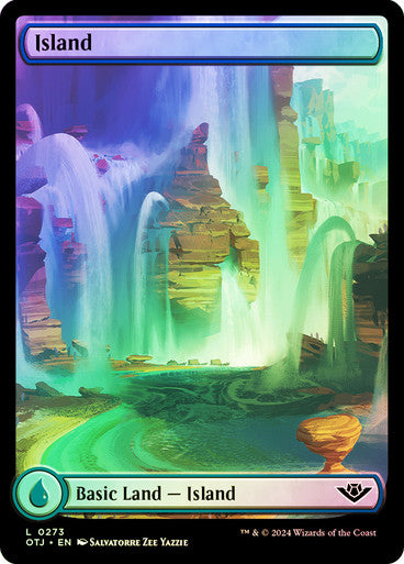 Island (Full Art Foil) #0273 L C [OTJ]