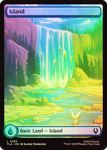 Island (Full Art Foil) #0293 L C [TLA]