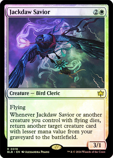 Jackdaw Savior (Foil) #0018 W R [BLB]