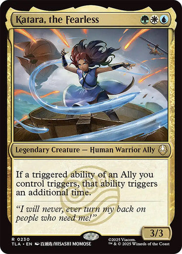 Katara, the Fearless #0230 M R [TLA]