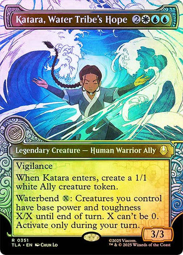 Katara, Water Tribe's Hope (Showcase Foil) #0351 M R [TLA]