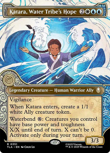 Katara, Water Tribe's Hope (Showcase) #0351 M R [TLA]