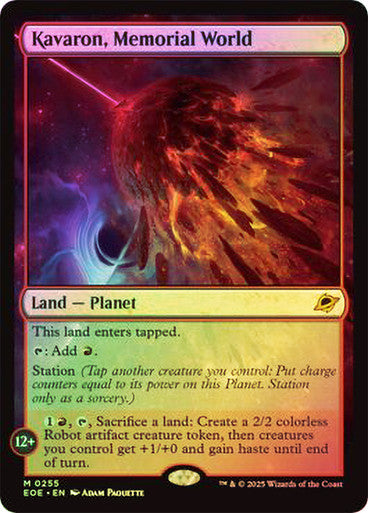 Kavaron, Memorial World (Foil) #0255 L M [EOE]