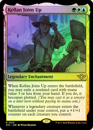 Kellan Joins Up (Foil) #0212 M R [OTJ]