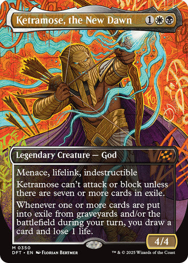 Ketramose, the New Dawn (Borderless) #0350 M M [DFT]