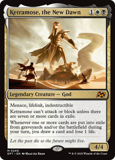 Ketramose, the New Dawn #0209 M M [DFT]