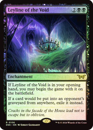 Leyline of the Void (Foil) #0106 Bk R [DSK]