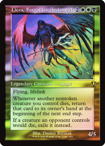 Liesa, Forgotten Archangel (Retro Frame Foil) #0433 M R [INR]