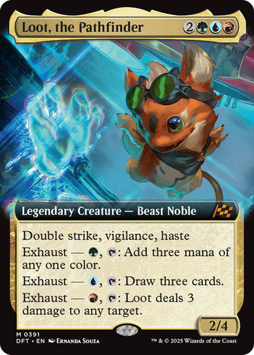 Loot, the Pathfinder (Extended Art) #0391 M M [DFT]