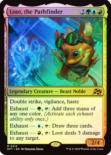 Loot, the Pathfinder (Foil) #0212 M M [DFT]