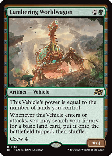 Lumbering Worldwagon #0168 G R [DFT]