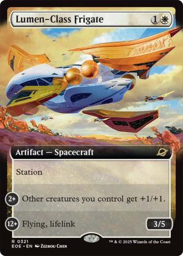 Lumen-Class Frigate (Extended Art) #0321 W R [EOE]
