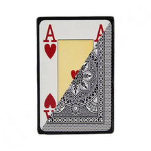 Load image into Gallery viewer, Modiano Black - Jumbo Index - 100% Plastic Playing Cards
