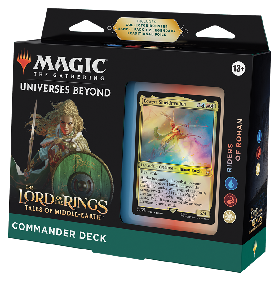 Riders of Rohan Commander Deck - Lord of the Rings: Tales of Middle ...