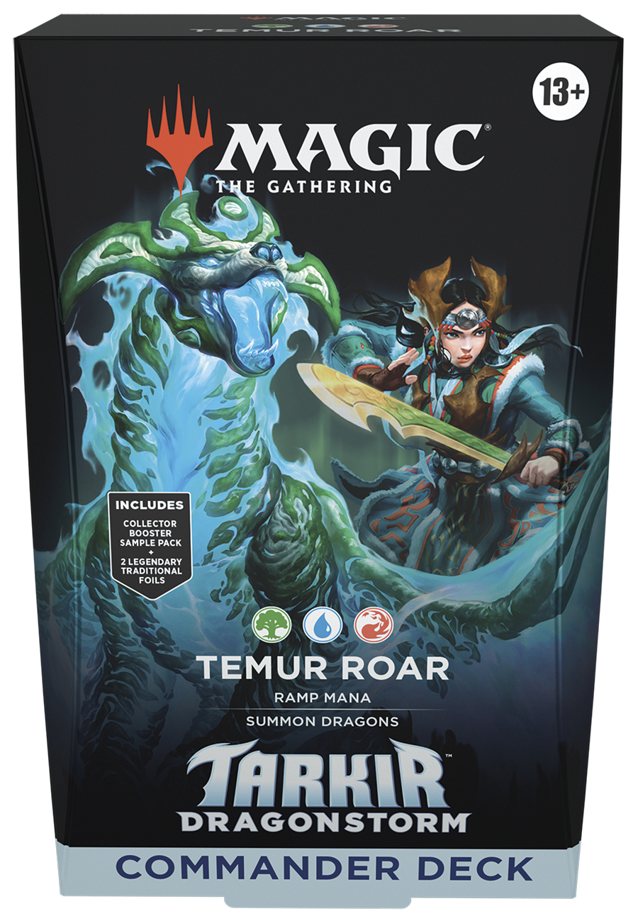 Temur Roar - Commander Deck - Tarkir Dragonstorm - Magic the Gathering
