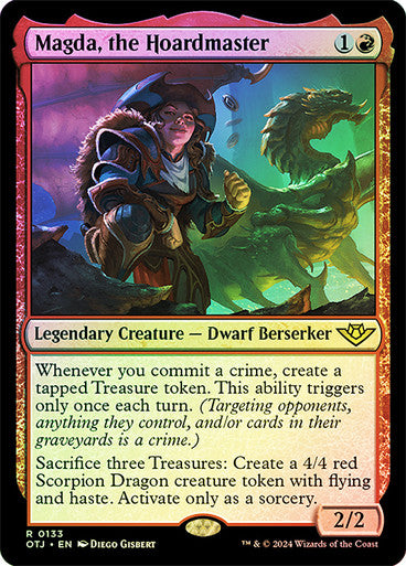 Magda, the Hoardmaster (Foil) #0133 R R [OTJ]