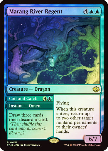 Marang River Regent // Coil and Catch (Foil) #0051 Bu R [TDM]
