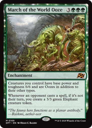 March of the World Ooze #0169 G M [DFT]