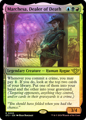 Marchesa, Dealer of Death (Foil) #0220 M R [OTJ]