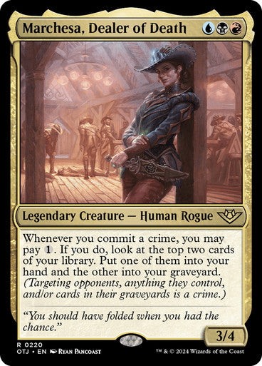 Marchesa, Dealer of Death #0220 M R [OTJ]