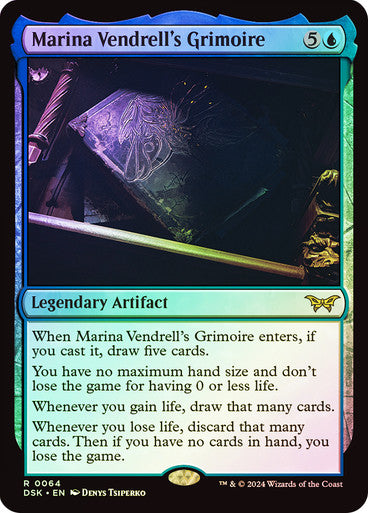 Marina Vendrell's Grimoire (Foil) #0064 Bu R [DSK]