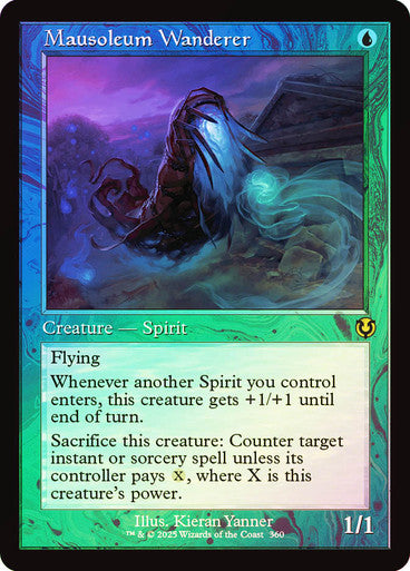Mausoleum Wanderer (Retro Frame Foil) #0360 Bu R [INR]