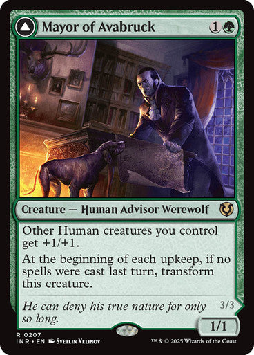 Mayor of Avabruck // Howlpack Alpha #0207 G R [INR]