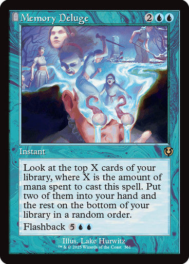 Memory Deluge (Retro Frame) #0361 Bu R [INR]