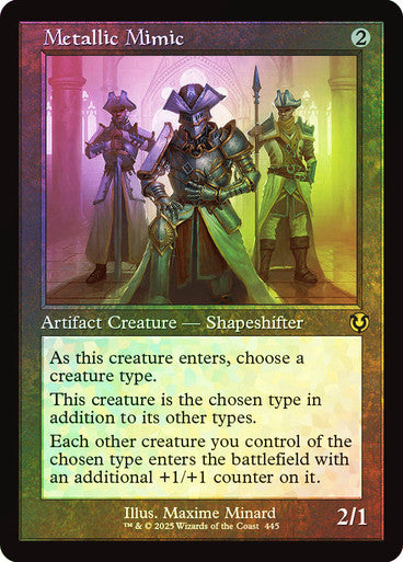 Metallic Mimic (Retro Frame Foil) #0445 C R [INR]
