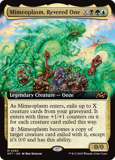 Mimeoplasm, Revered One (Extended Art) #0392 M M [DFT]