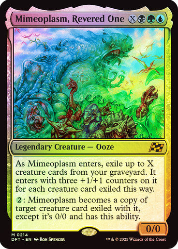 Mimeoplasm, Revered One (Foil) #0214 M M [DFT]