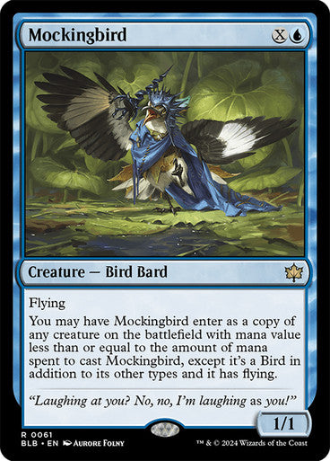 Mockingbird #0061 Bu R [BLB]