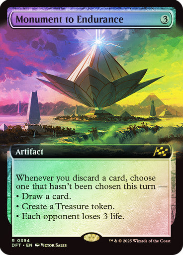 Monument to Endurance (Extended Art Foil) #0394 C R [DFT]