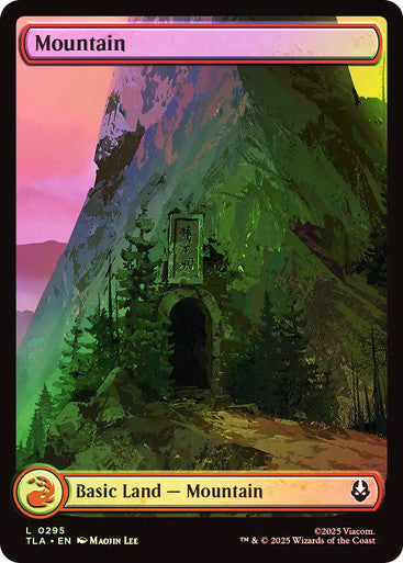 Mountain (Full Art Foil) #0295 L C [TLA]