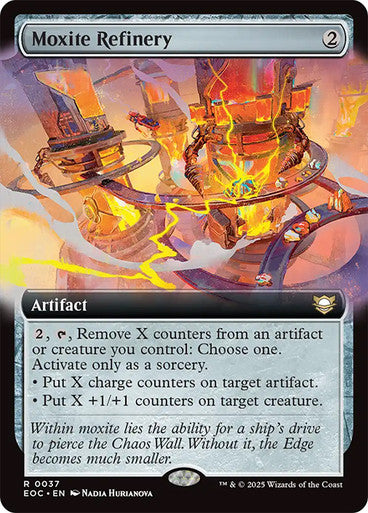 Moxite Refinery (Extended Art) #0037 C R [EOE] [EOC]