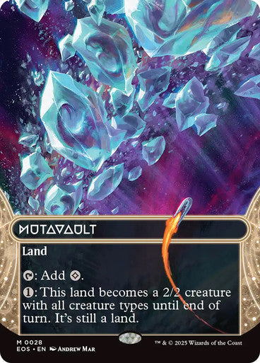 Mutavault (Borderless) #0028 L M [EOE] [EOS]
