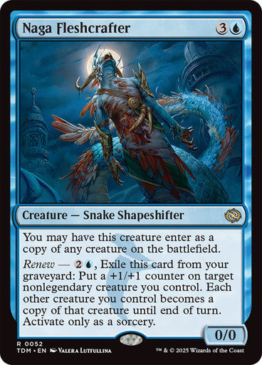 Naga Fleshcrafter #0052 Bu R [TDM]