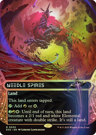Needle Spires (Borderless Foil) #0030 L R [EOE] [EOS]