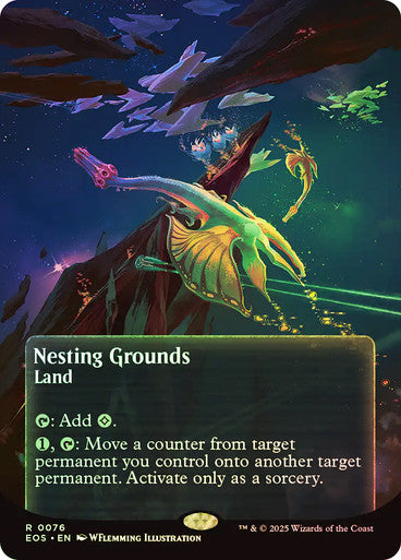 Nesting Grounds (Borderless Poster Foil) #0076 L R [EOE] [EOS]