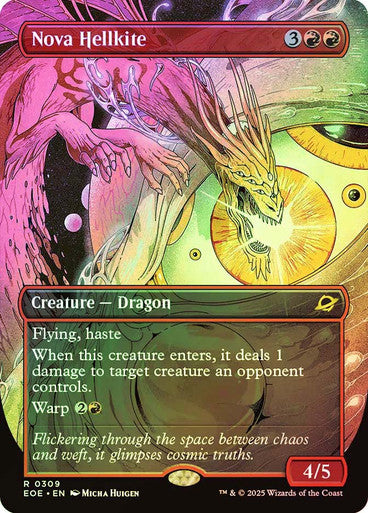 Nova Hellkite (Borderless Foil) #0309 R R [EOE]