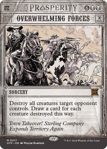 Overwhelming Forces (Showcase) Bk M #0017 [OTJ] [OTP]