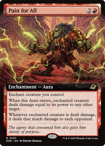 Pain for All (Extended Art) #0337 R R [EOE]
