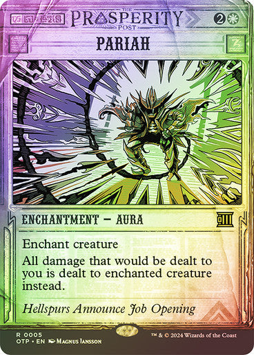 Pariah (Showcase Foiled) W R #0005 [OTJ] [OTP]
