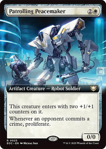 Patrolling Peacemaker (Extended Art) #0025 W R [EOE] [EOC]
