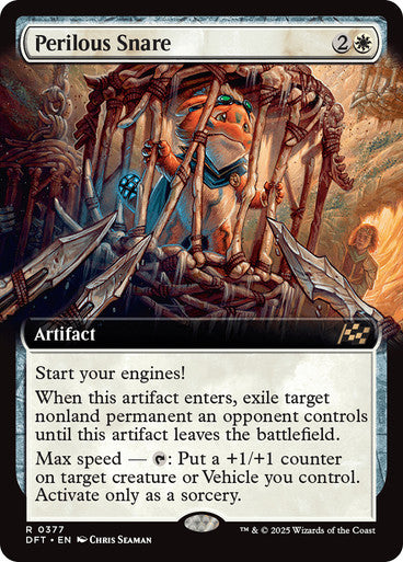 Perilous Snare (Extended Art) #0377 W R [DFT]